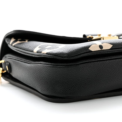 Louis Vuitton Empreinte Monogram Giant Pochette Metis Black Beige 8 of 9