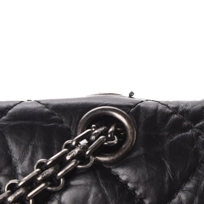 Chanel Aged Calfskin Quilted 2.55 Reissue 227 Flap Black 10 of 11