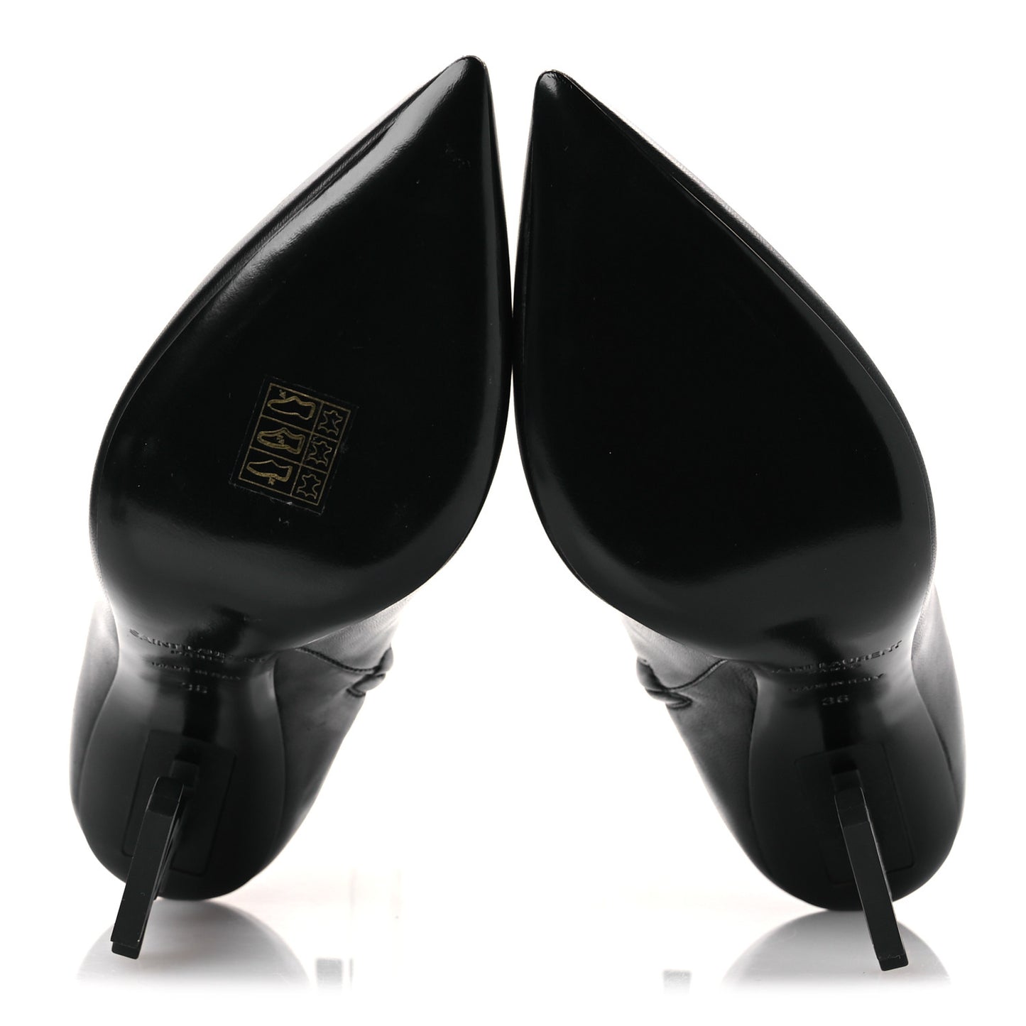 Nappa Vendome Opyum Ankle Boots 36 Black