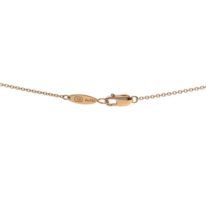 Harry Winston 18K Yellow Gold Diamond HW Logo Pendant Necklace 3 of 4