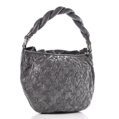 Louis Vuitton Lambskin Olympe Nimbus PM Anthracite 3 of 10