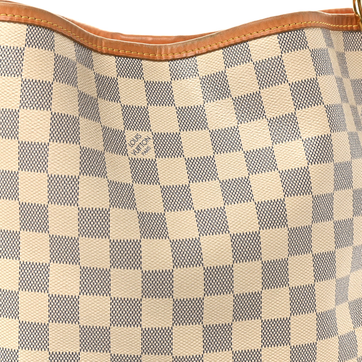 Louis Vuitton Damier Azur Delightful PM Pink 7 of 10