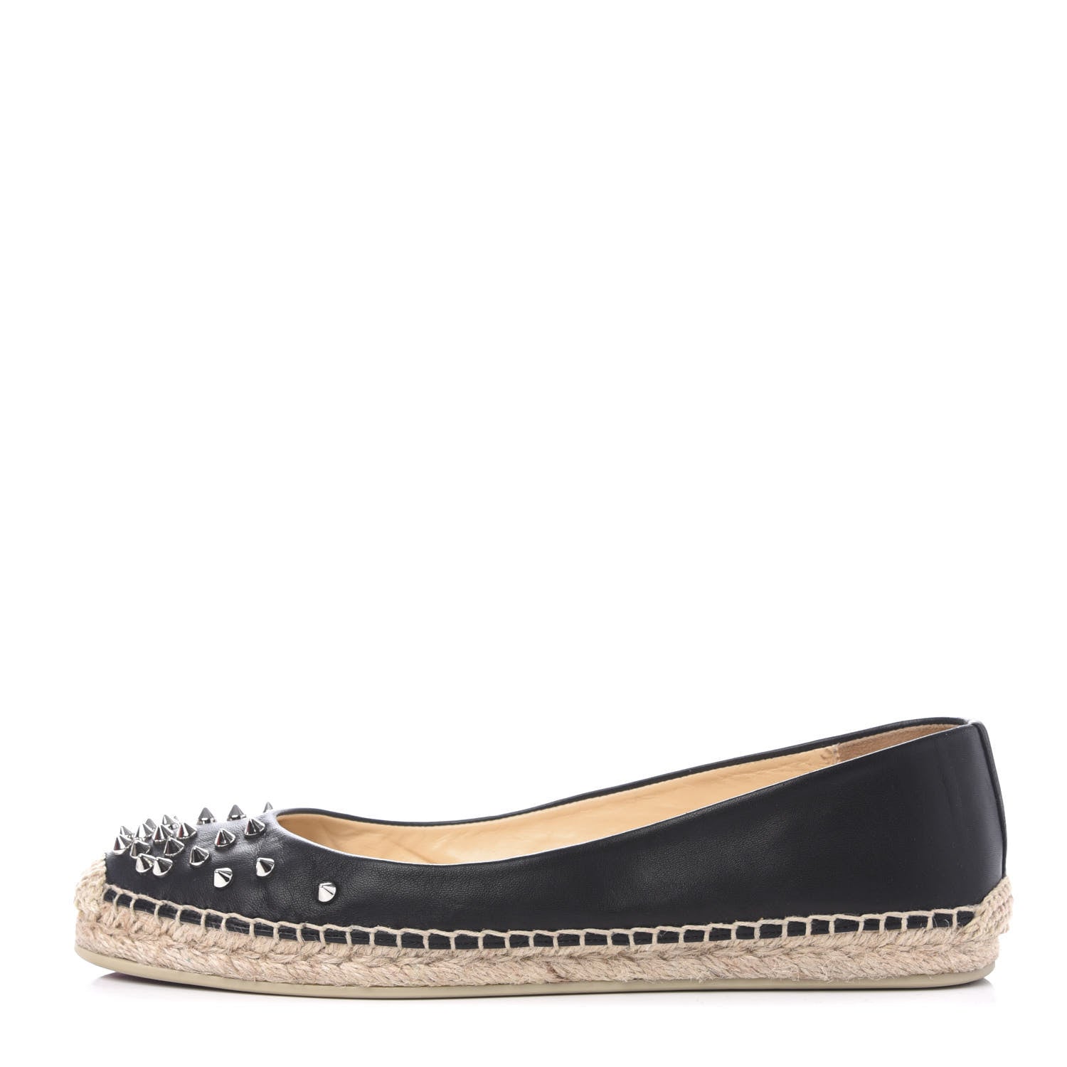 Christian Louboutin Nappa Aliochette Espadrilles 40 Black 1 of 8
