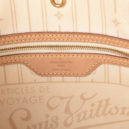 Louis Vuitton Damier Azur Neverfull PM 6 of 9