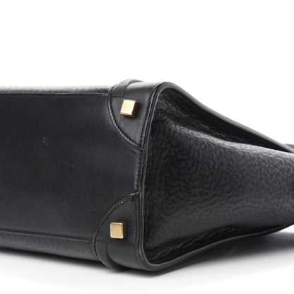 Celine Astrakhan Micro Luggage Black 7 of 10