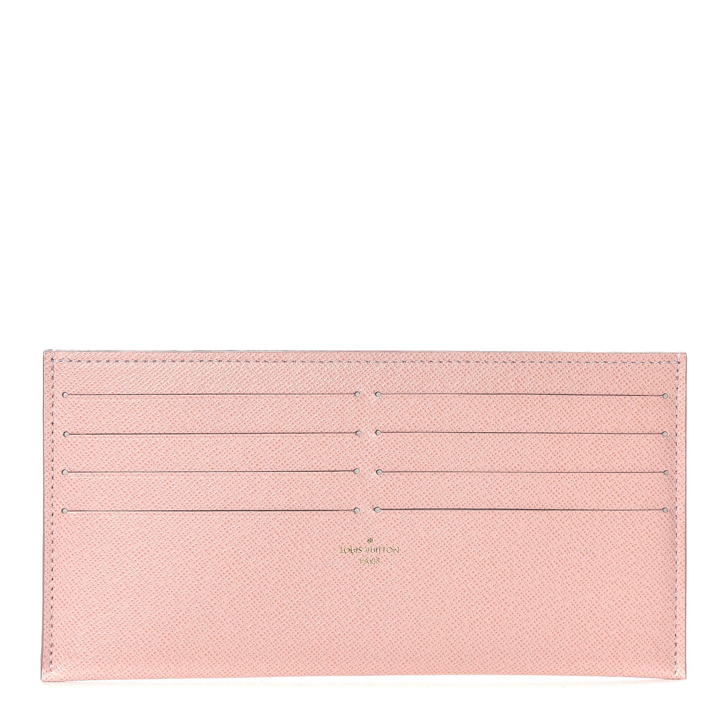 Calfskin Felicie Card Holder Insert Rose Ballerine