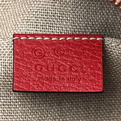 Gucci Monogram Mini Bree Messenger Bag Red 6 of 11