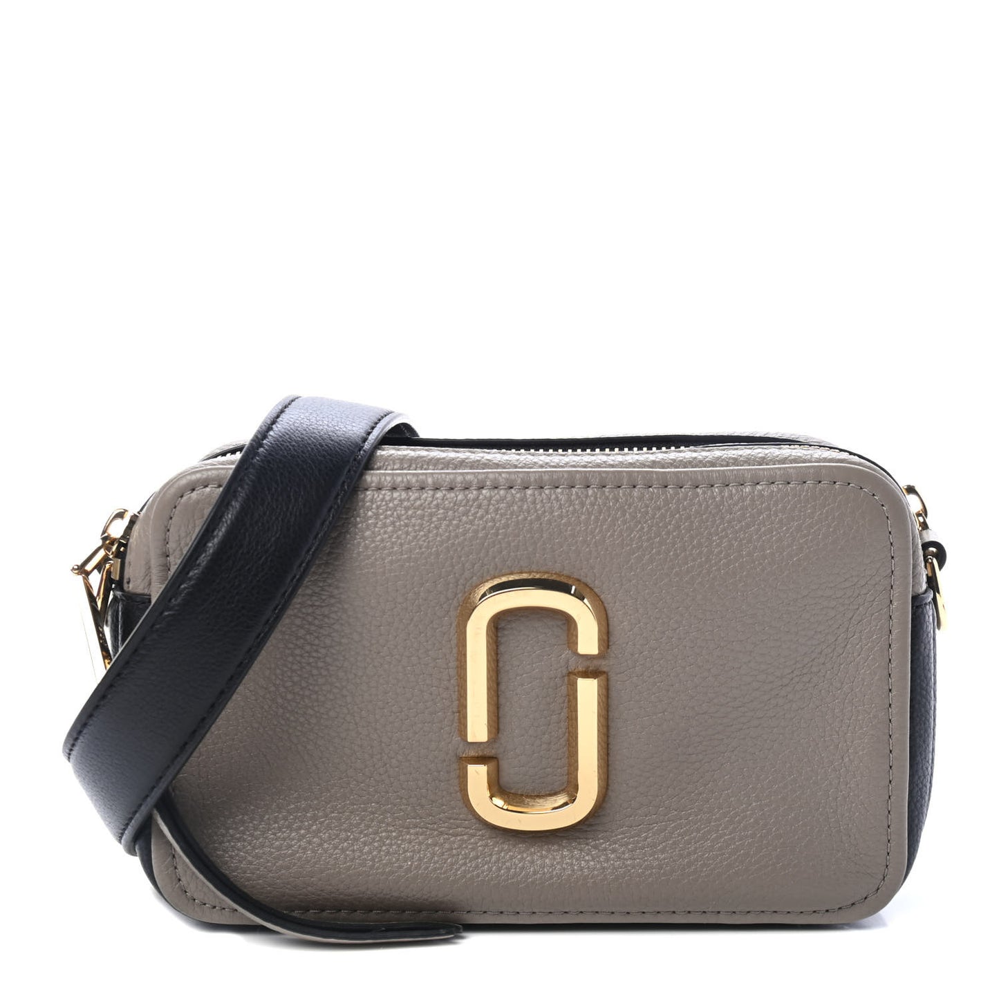 Supple Natural Grain Calfskin The Softshot 21 Bag Cement Multi