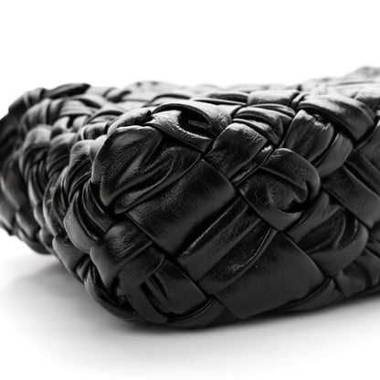 Bottega Veneta Calfskin Intrecciato Kalimero Cha-Cha Clutch Black 8 of 10