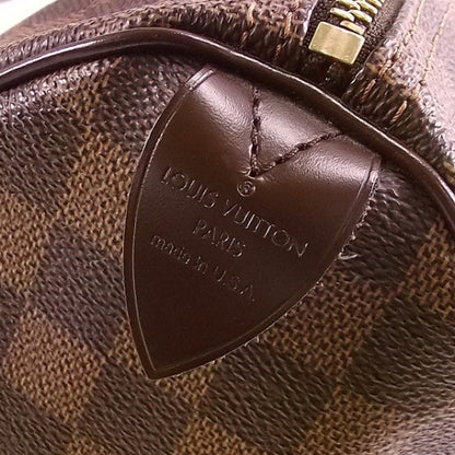 Louis Vuitton Damier Ebene Speedy 25 6 of 9
