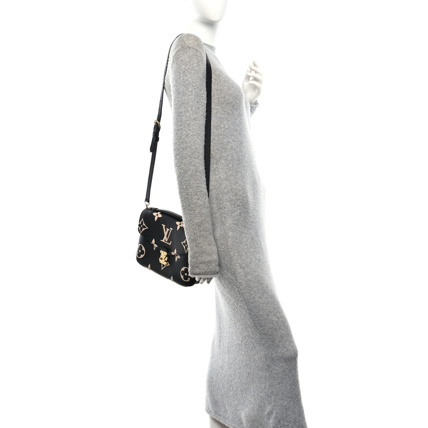 Empreinte Monogram Giant Pochette Metis Black Beige