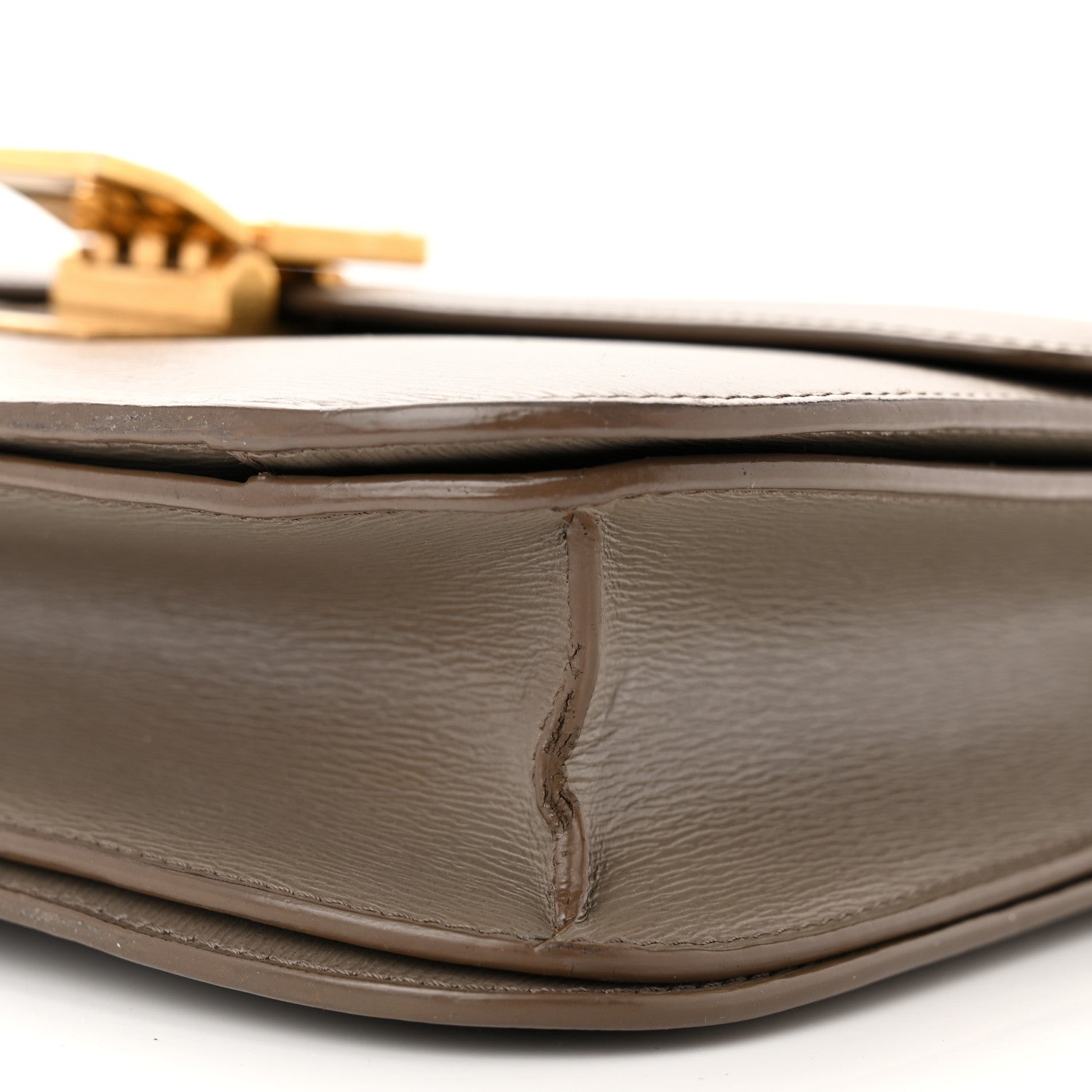 Celine Liege Calfskin Medium Classic Box Flap Bag Souris 10 of 12