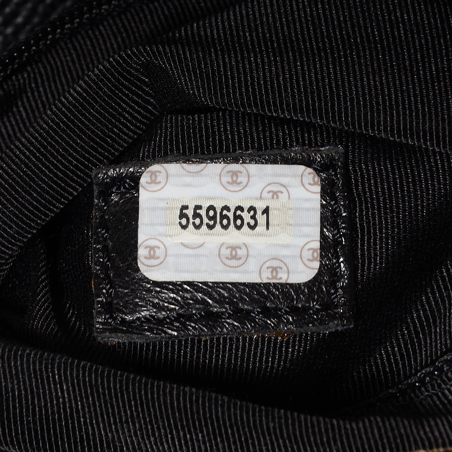 Chanel Grained Calfskin Tortoise CC Backpack Black 8 of 9