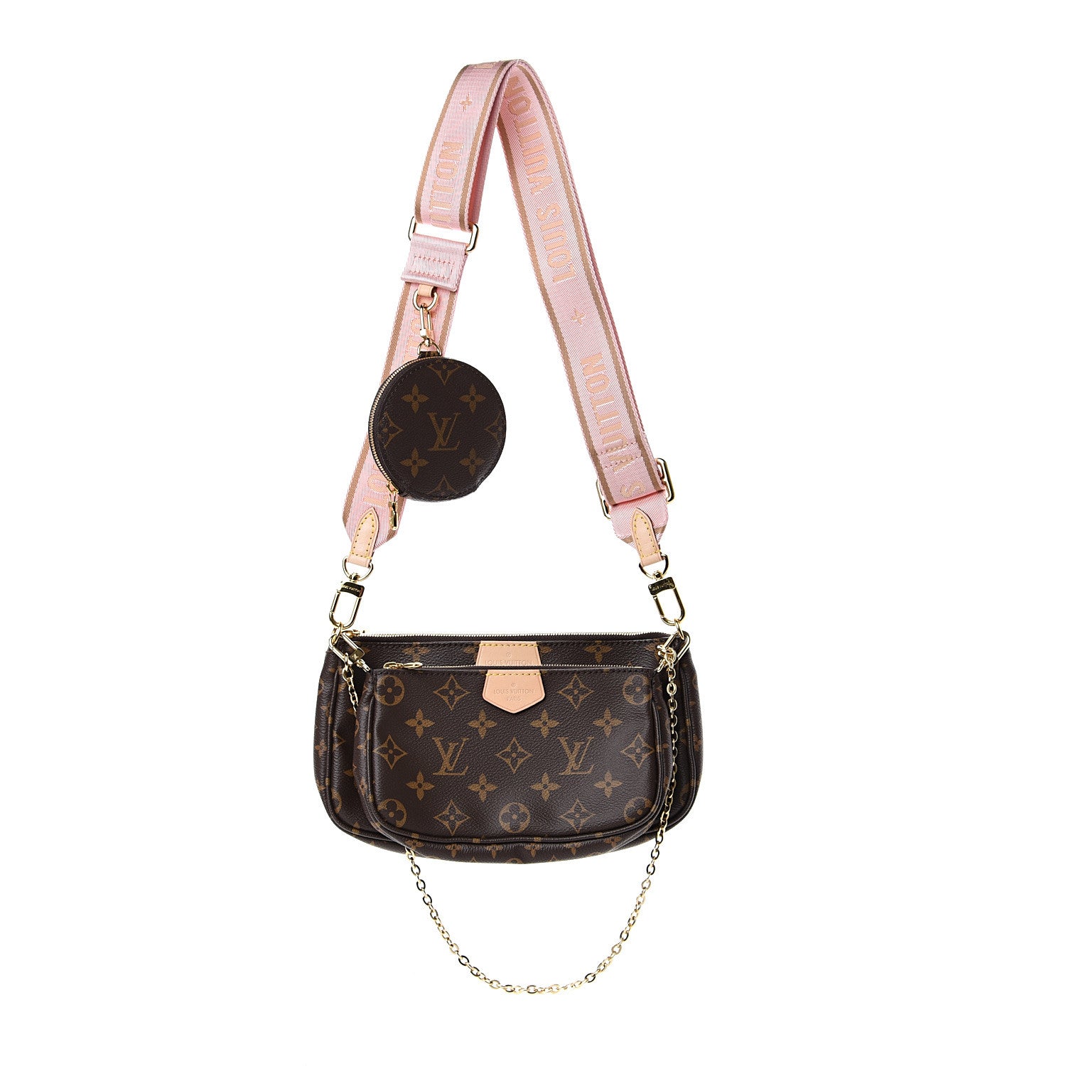 Louis Vuitton Monogram Multi Pochette Accessories Rose Clair 1 of 12