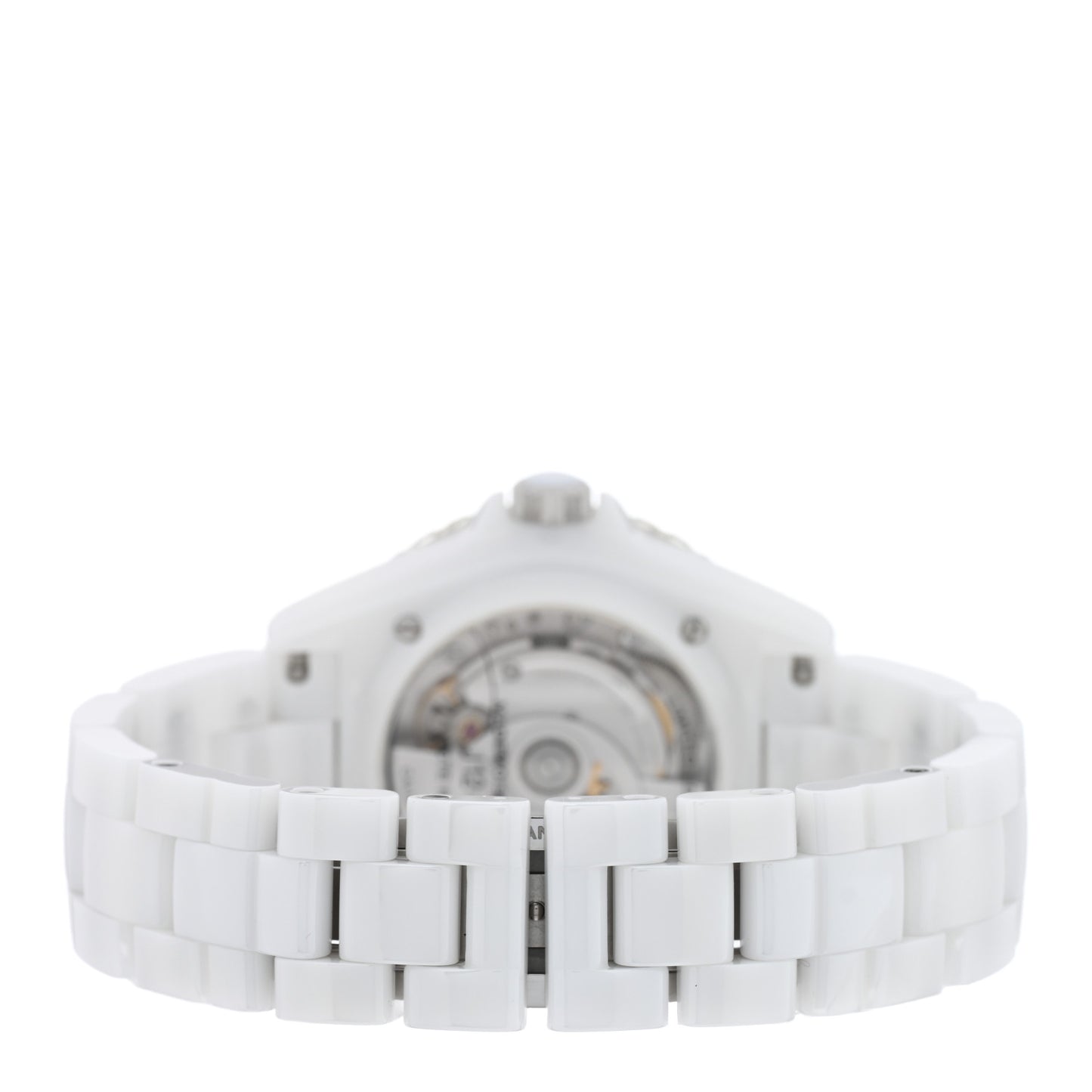 Stainless Steel Ceramic 38mm J12 Limited Edition Mademoiselle La Pausa Automatic Watch White