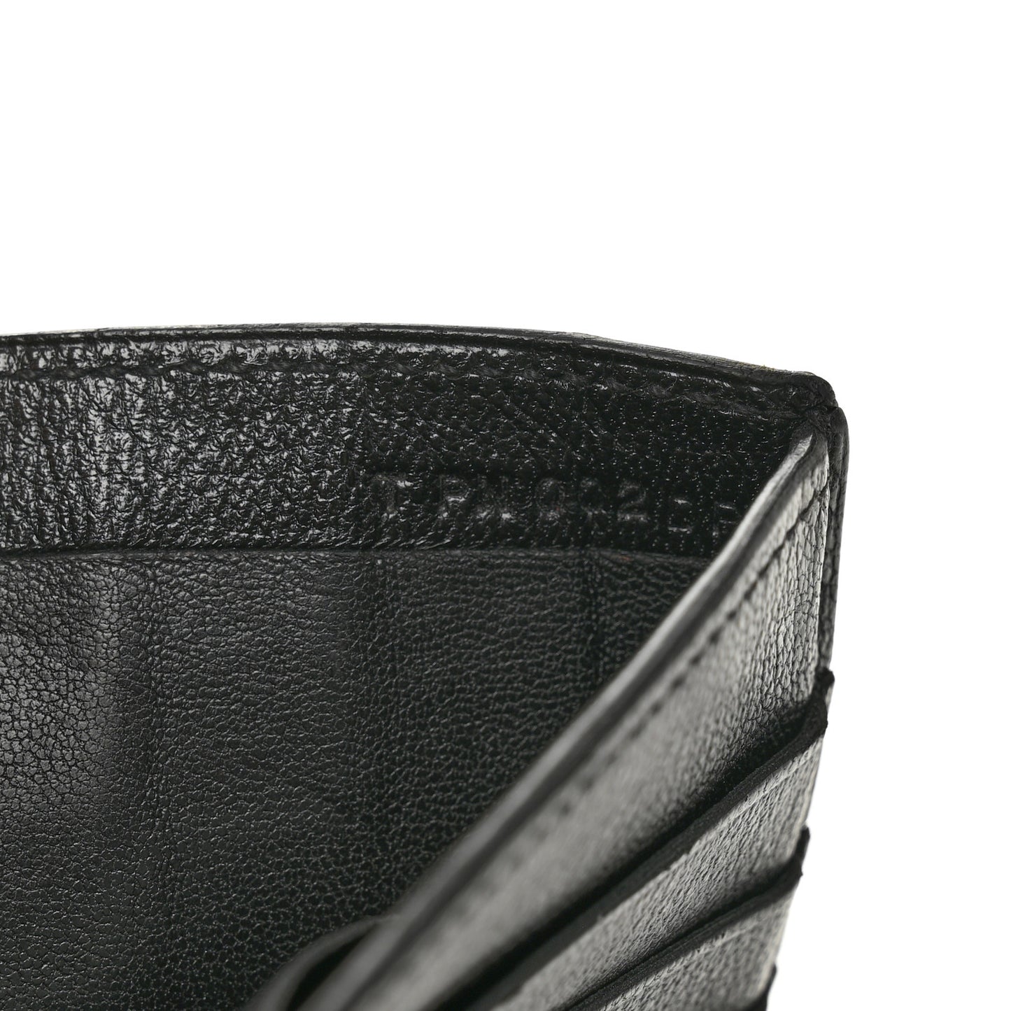 Matte Alligator MC2 Copernic Compact Wallet Black
