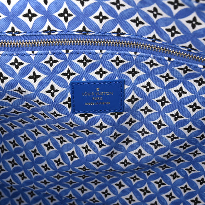 Louis Vuitton Monogram LV By The Pool Keepall Bandouliere 50 Blue 10 of 16