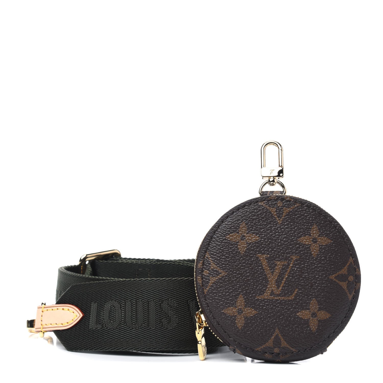 Louis Vuitton Monogram Multi Pochette Accessories Bandouliere Shoulder Strap Kaki 4 of 8