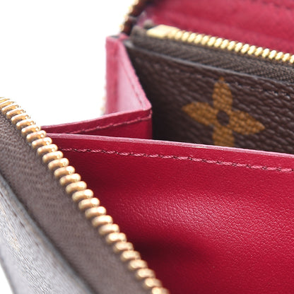 Louis Vuitton Monogram Clemence Wallet Fuchsia 7 of 9