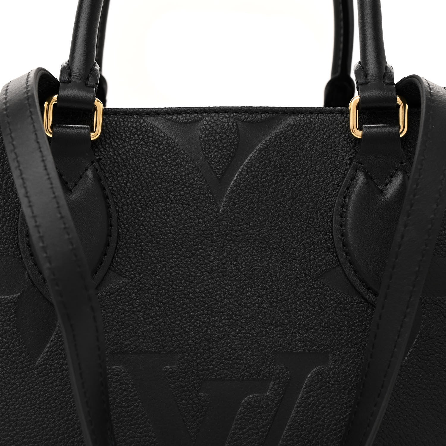 Louis Vuitton Empreinte Monogram Giant Onthego MM Black 7 of 10