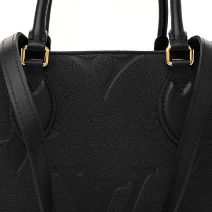 Louis Vuitton Empreinte Monogram Giant Onthego MM Black 7 of 10
