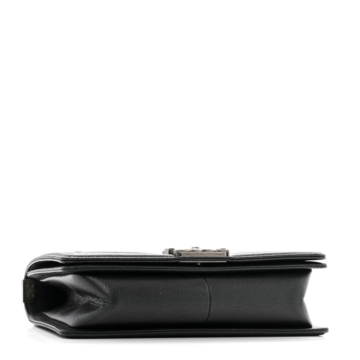 Caviar Quilted Medium Boy Flap Black