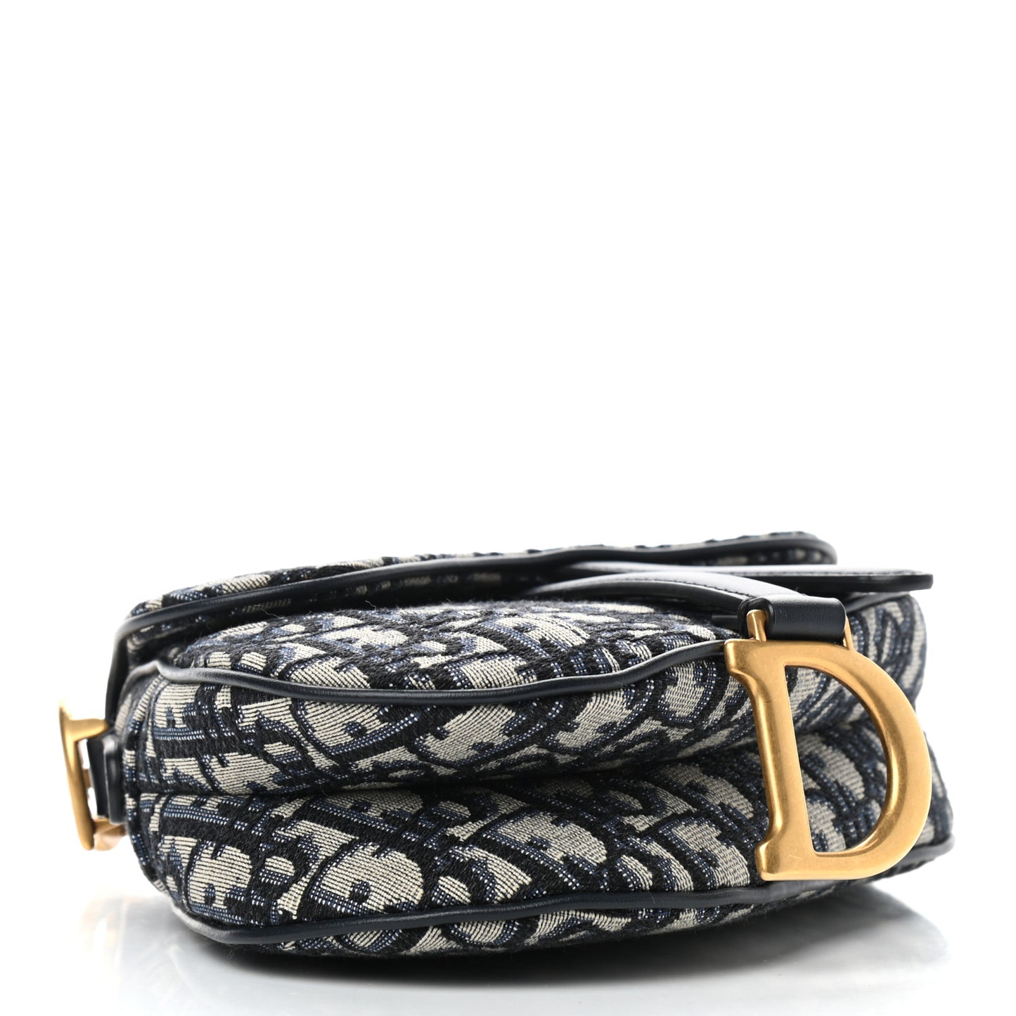 Oblique Mini Saddle Bag Blue