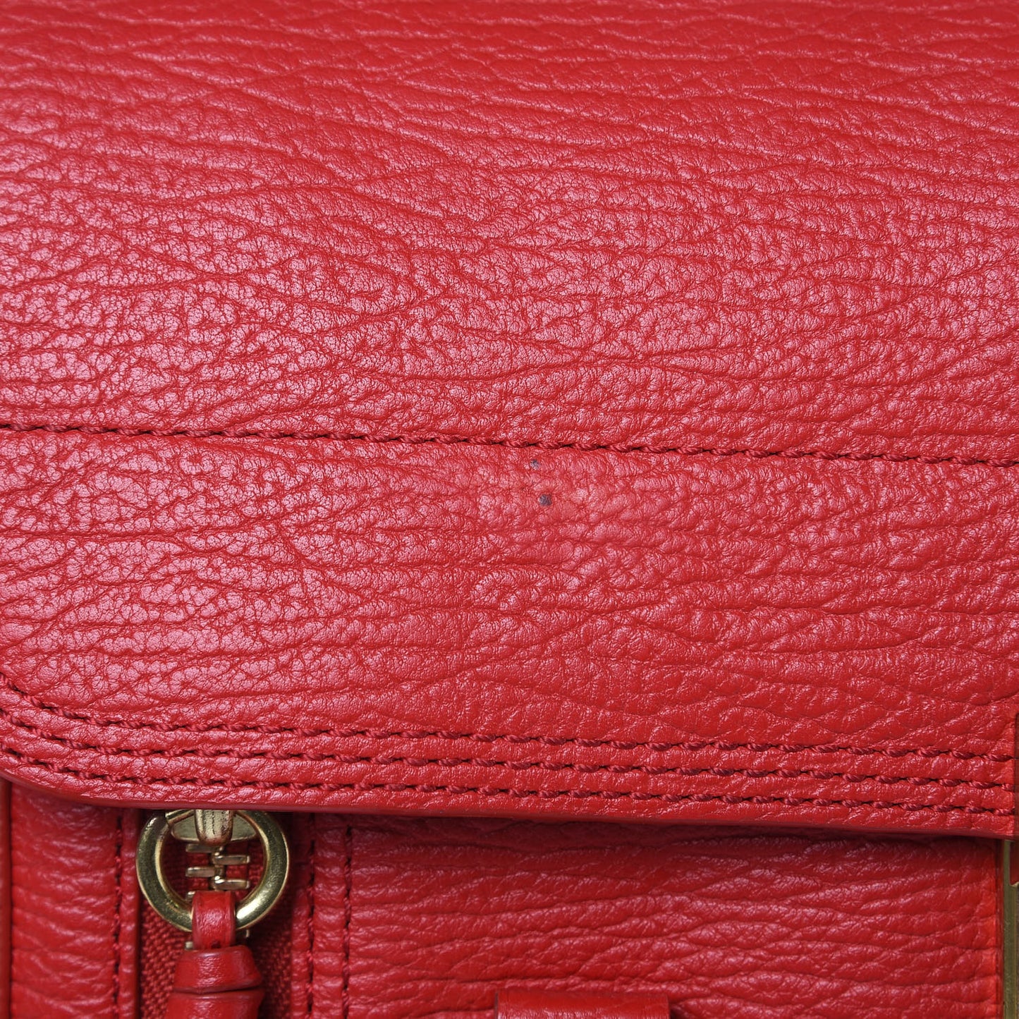 3.1 Textured Calfskin Medium Pashli Satchel Red