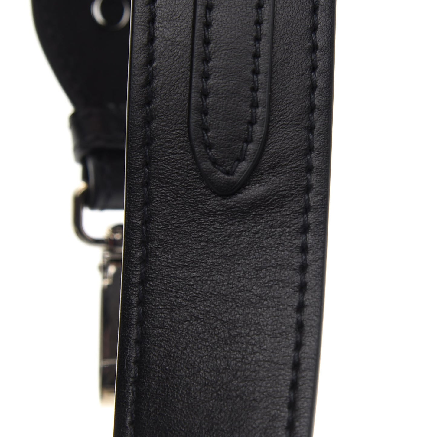 Vitello Daino Tote Black