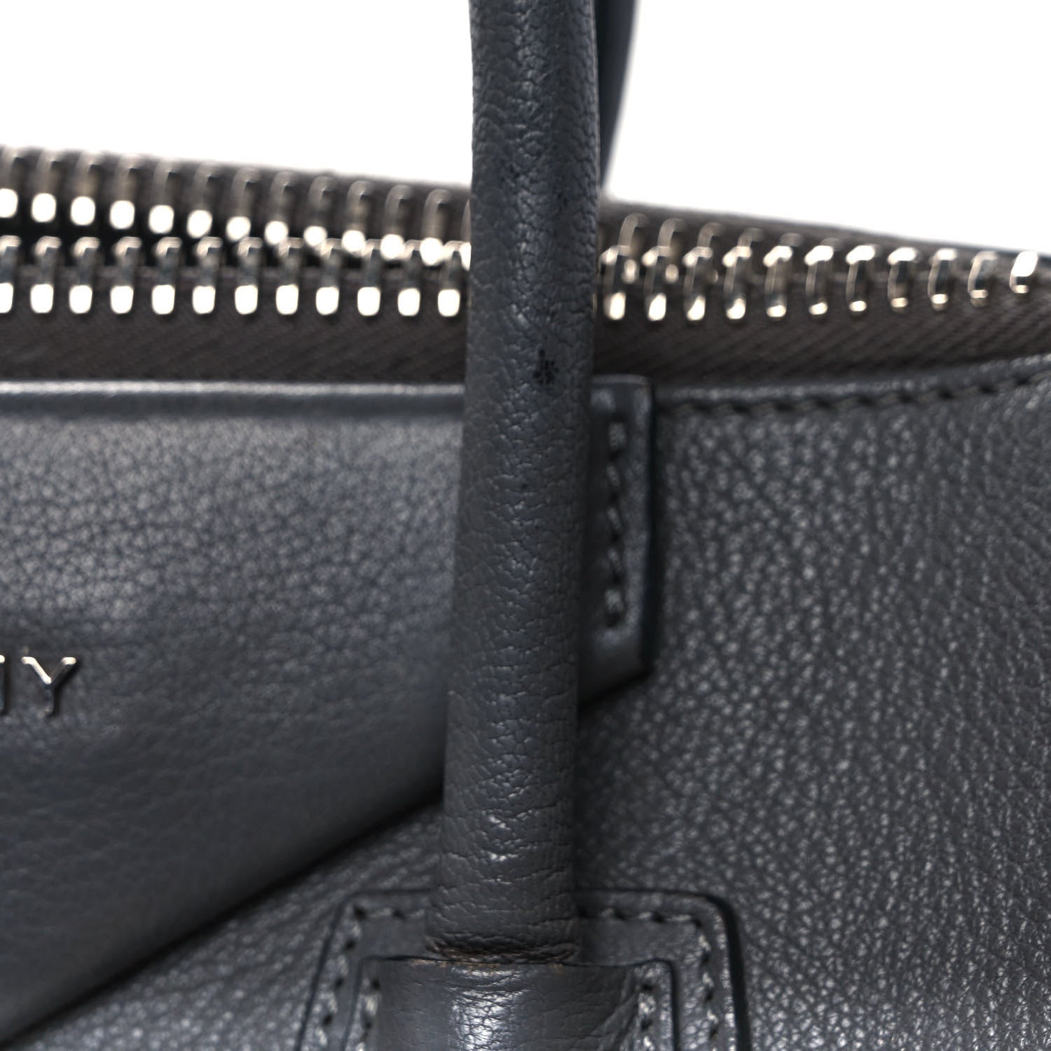 Givenchy Sugar Goatskin Medium Antigona Dark Grey 8 of 12