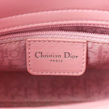 Christian Dior Lambskin Cannage Mini Lady Dior Rose Clair 9 of 27