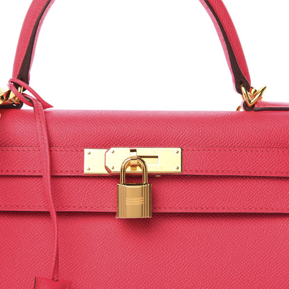 Hermes Epsom Kelly Sellier 28 Rose Extreme 9 of 13