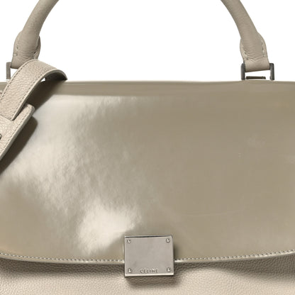 Celine Spazzolato Calfskin Nubuck Small Trapeze Quartz 6 of 8