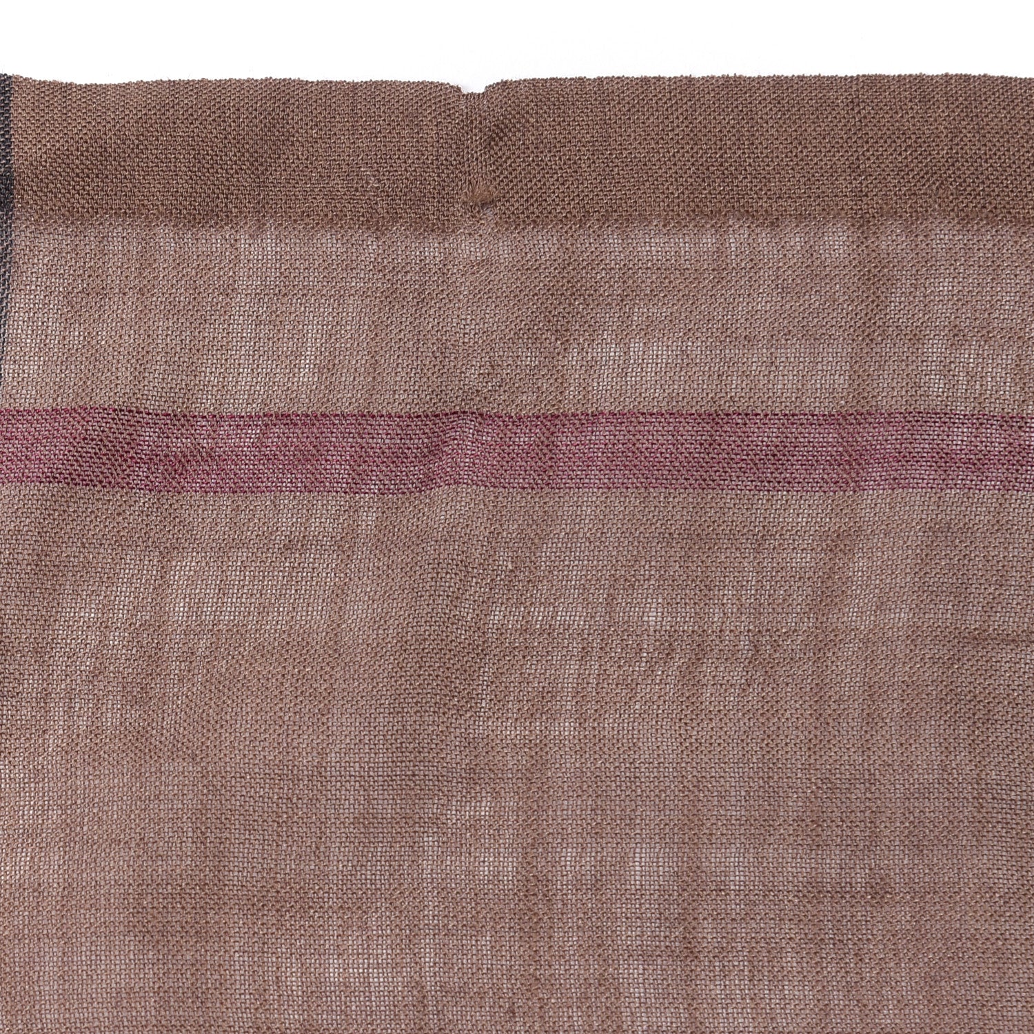 Burberry Wool Silk Gauze Ombre Giant Check Scarf Trench 4 of 4