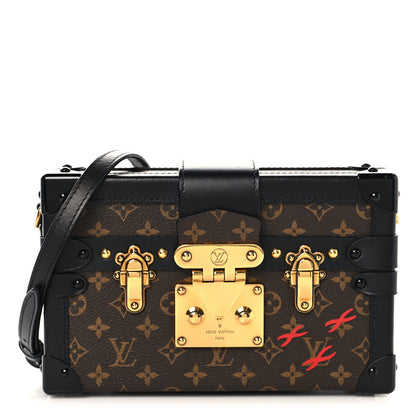 Louis Vuitton Monogram Petite Malle Black 1 of 9