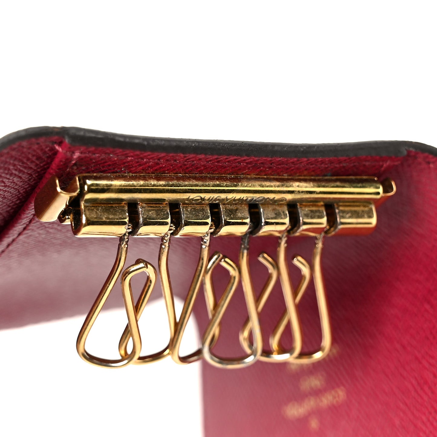 Monogram 6 Key Multicles Holder Fuchsia