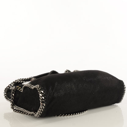 Stella McCartney Shaggy Deer Falabella Fold Over Tote Black 4 of 10
