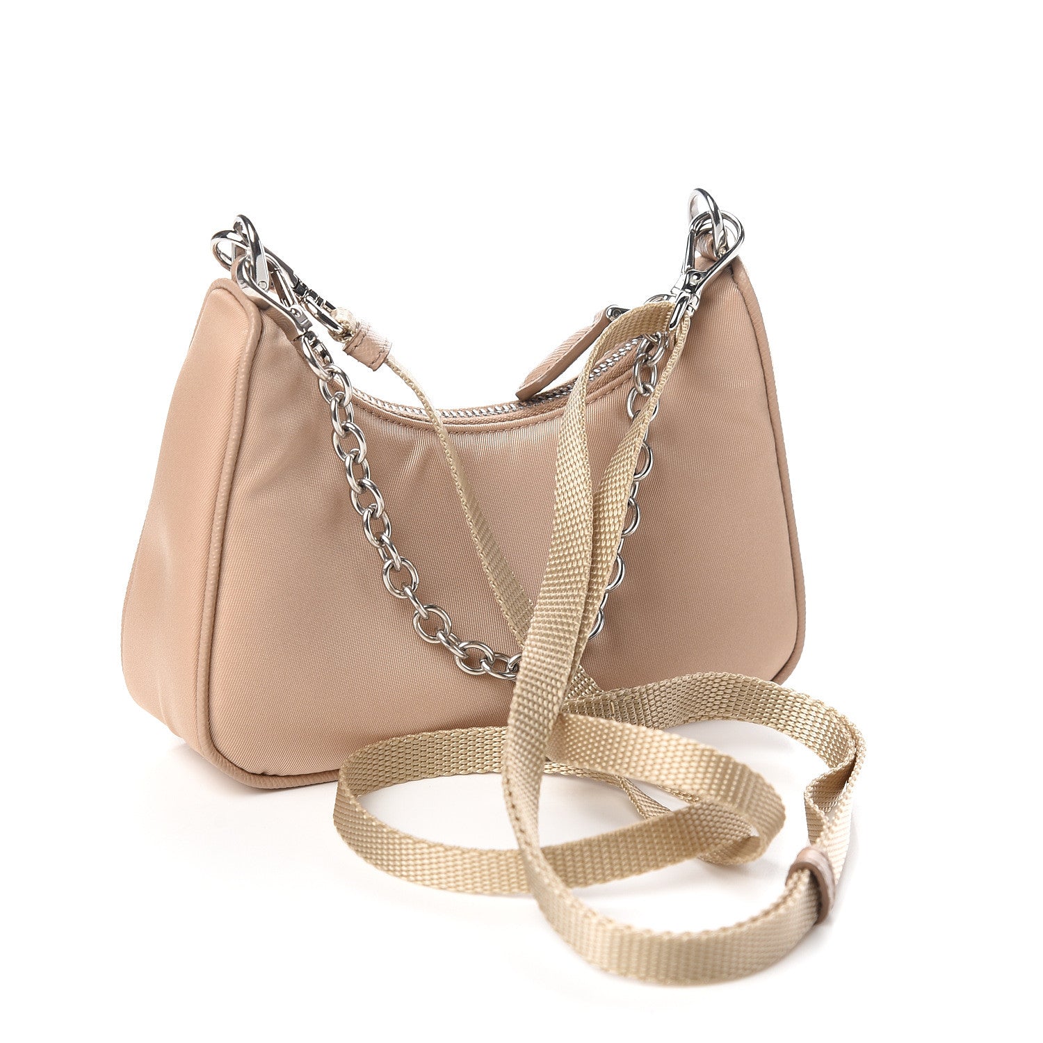 Prada Tessuto Nylon Saffiano Mini Re-Edition 2000 Shoulder Bag Cammeo 3 of 10