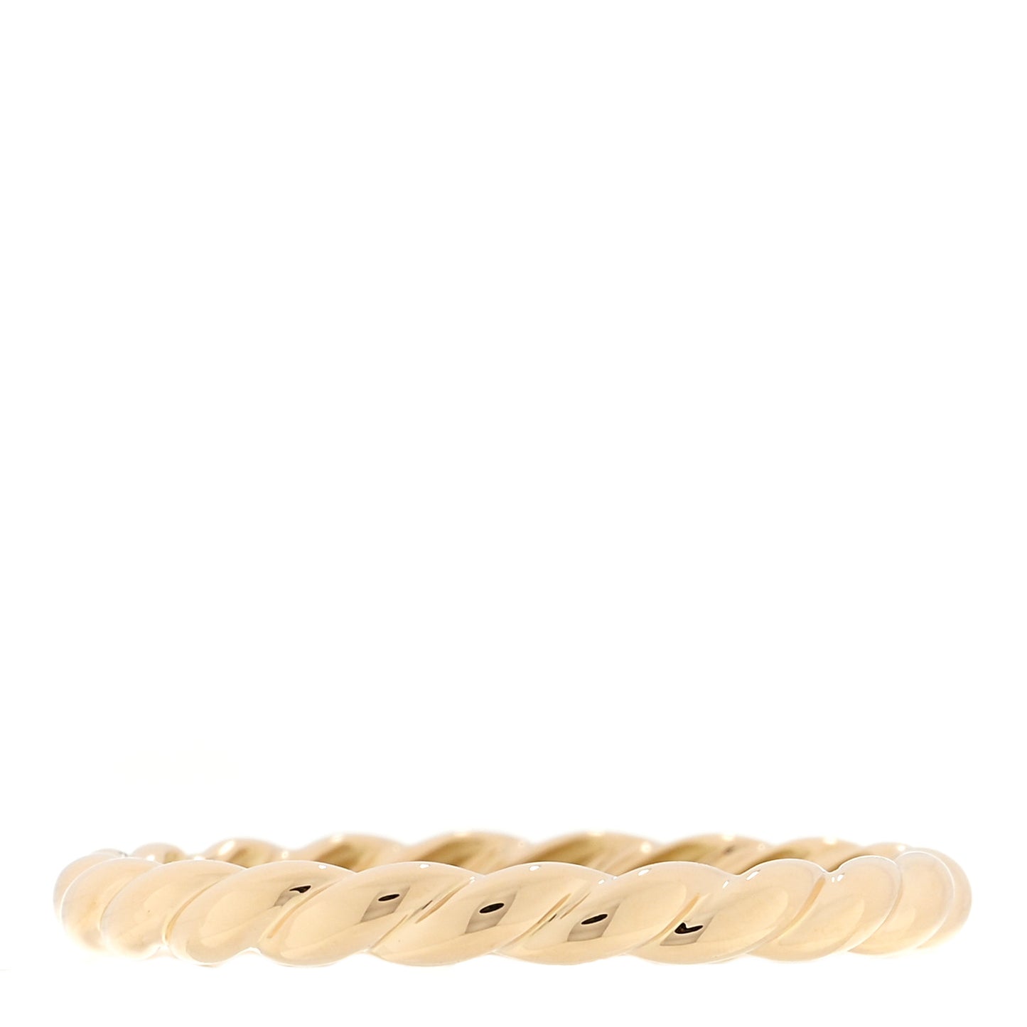 18K Yellow Gold 2.7mm Pave Flex Ring 60 9