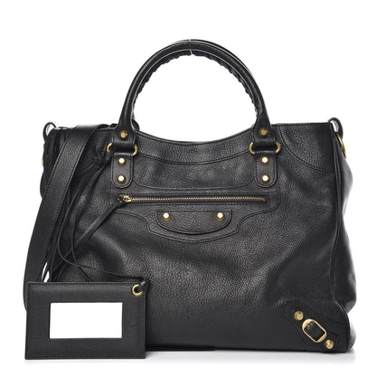 Balenciaga Chevre Classic Gold Hardware Velo Black 1 of 10