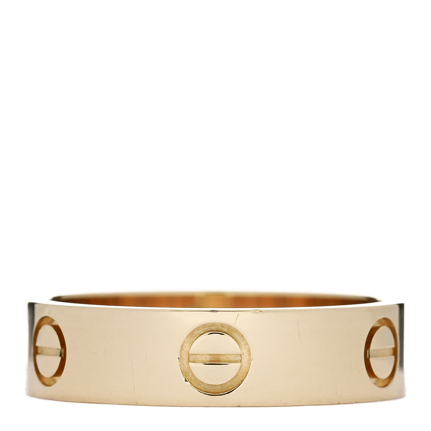 Cartier 18K Yellow Gold 5.5mm LOVE Ring 61 9.5 1 of 5