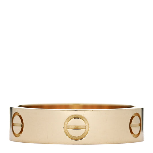 18K Yellow Gold 5.5mm LOVE Ring 61 9.5