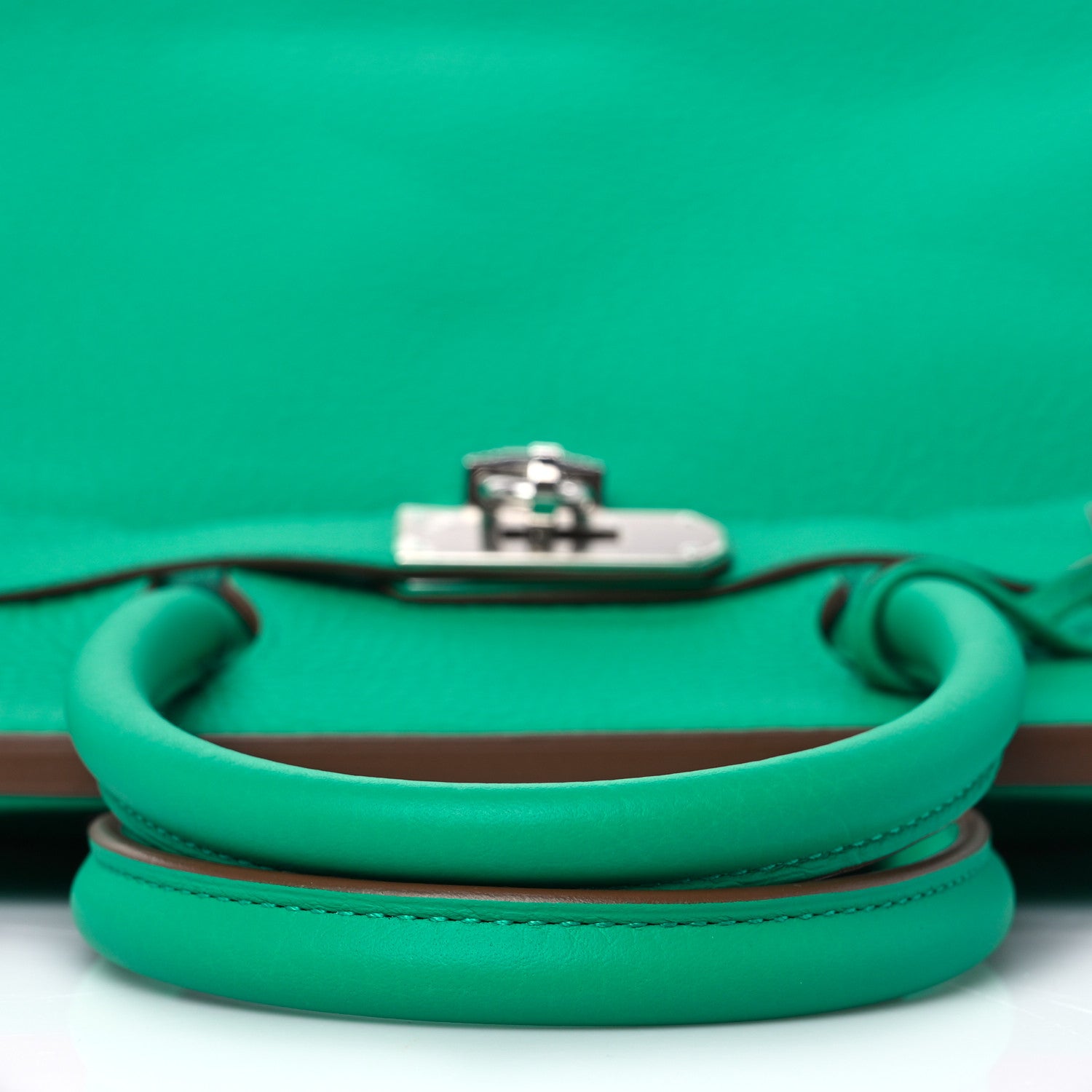 Hermes Taurillon Clemence Birkin 30 Menthe 11 of 31