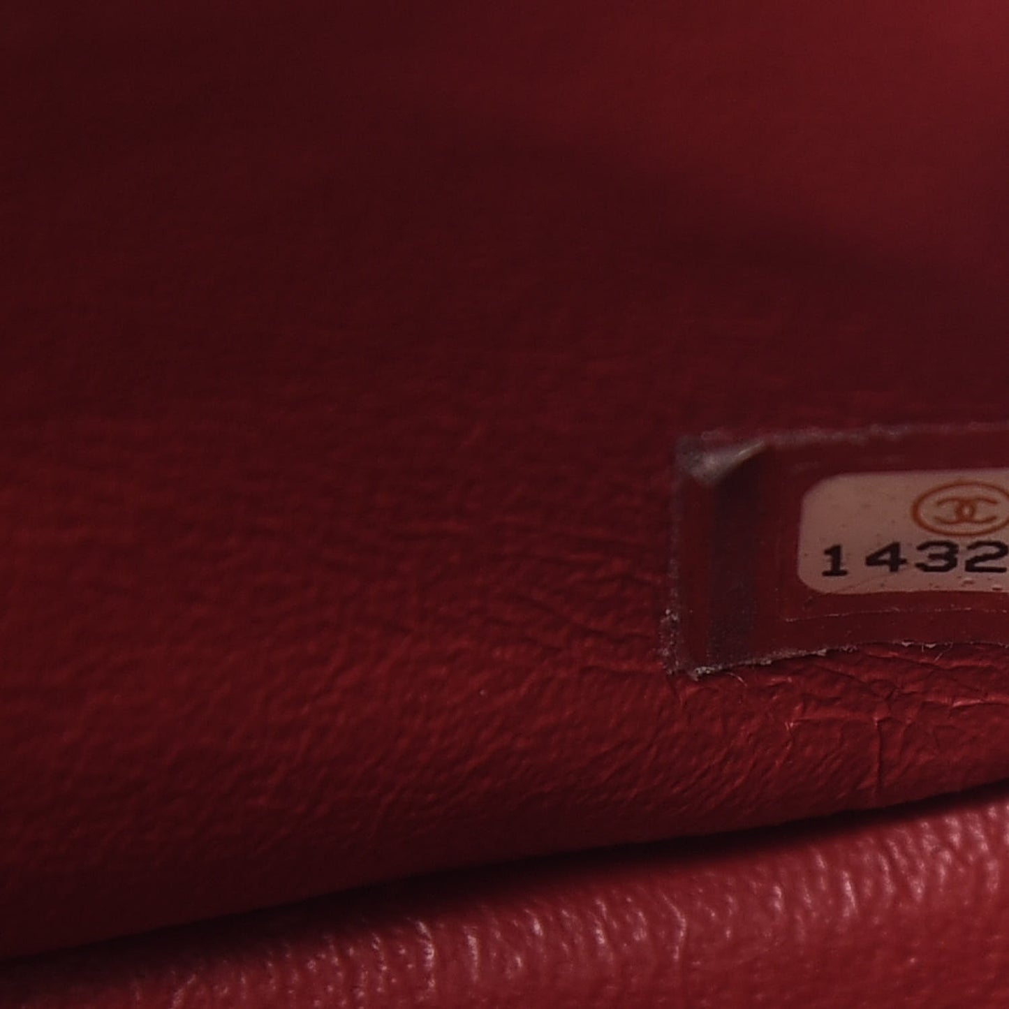 Caviar Quilted Jumbo Double Flap Red