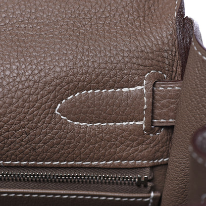 Hermes Togo Kelly Retourne 32 Etoupe 19 of 35