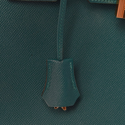 Hermes Epsom Birkin 30 Malachite 25 of 33