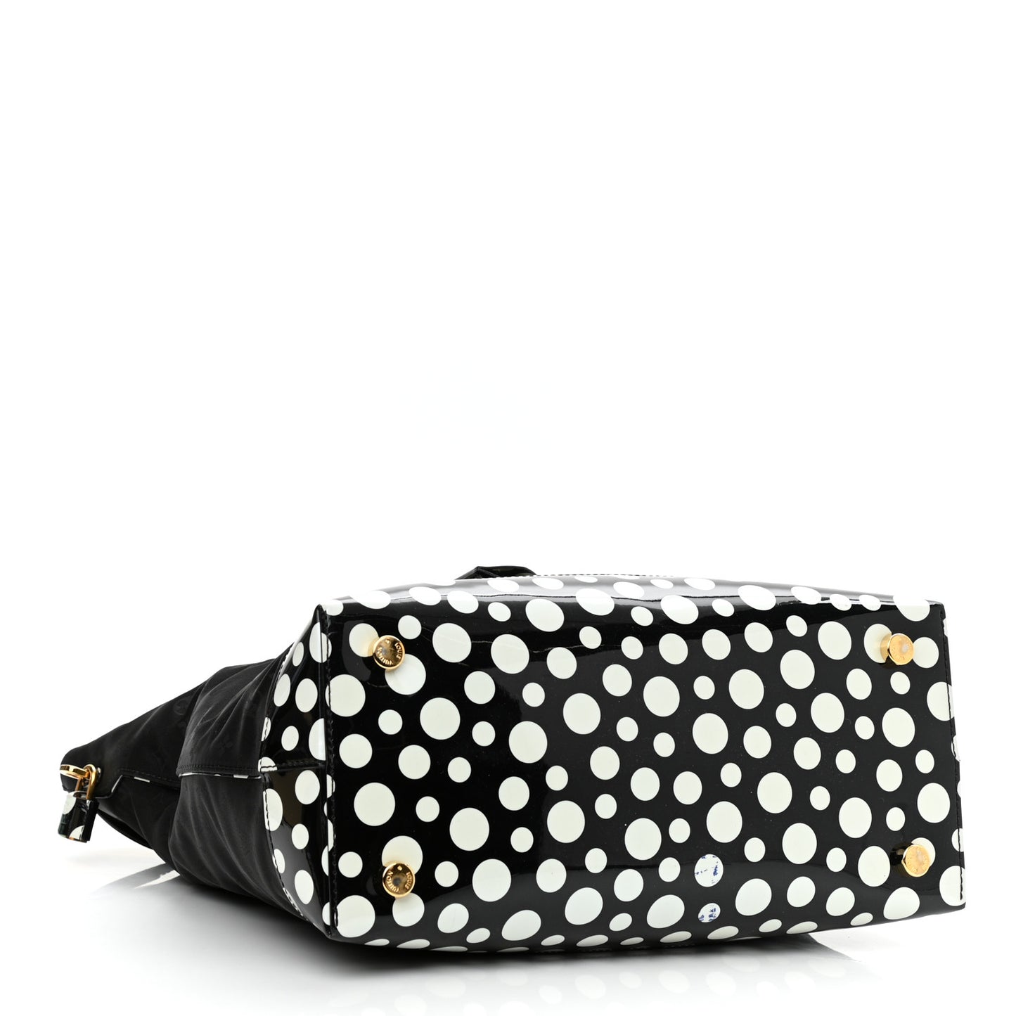 Nylon Kusama Infinity Dots Lockit Vertical MM Black White