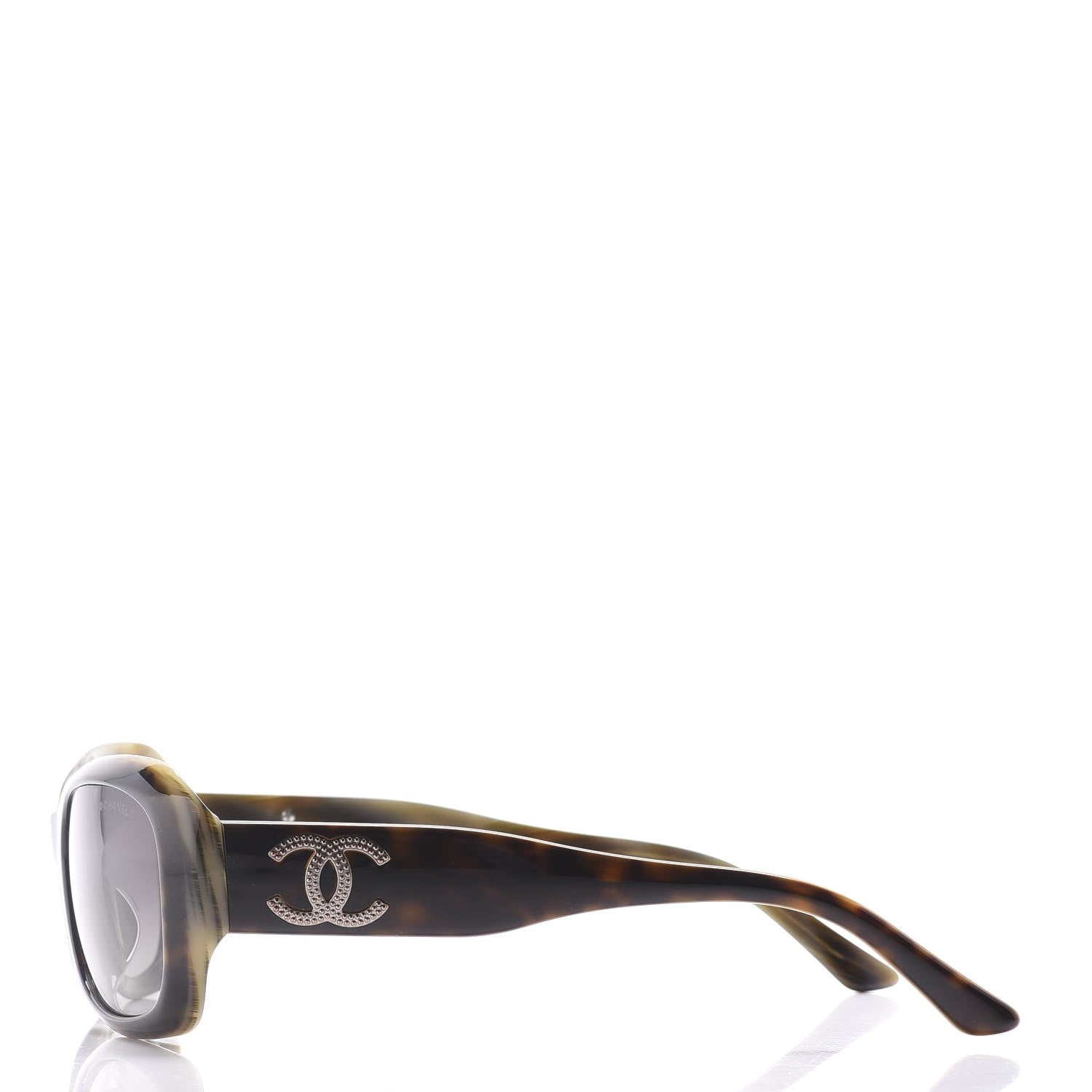Chanel Studded CC Sunglasses 5102 Tortoise 3 of 7
