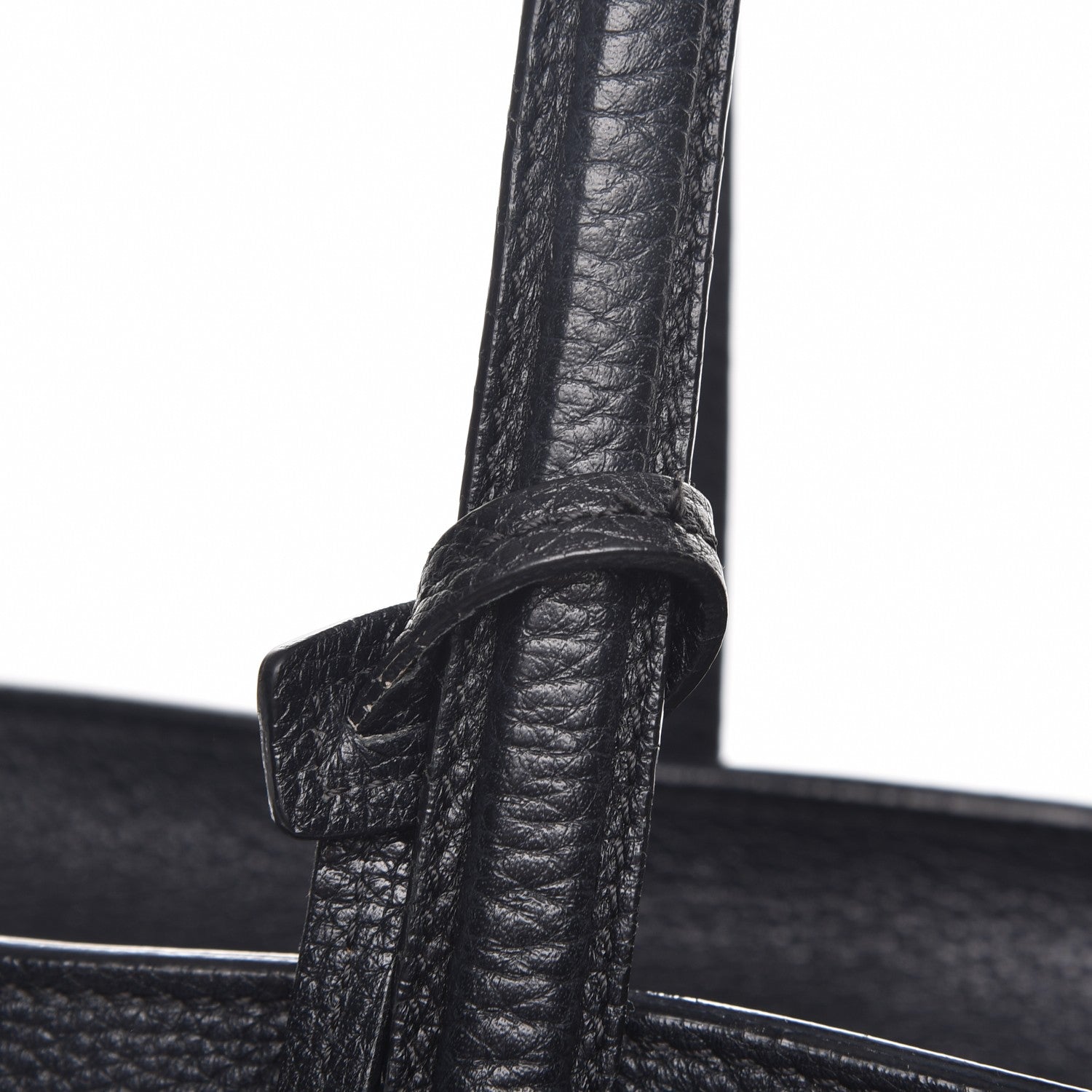 Alexander McQueen Pebbled Calfskin Large Skull Padlock Zip Around Tote Black 8 of 11