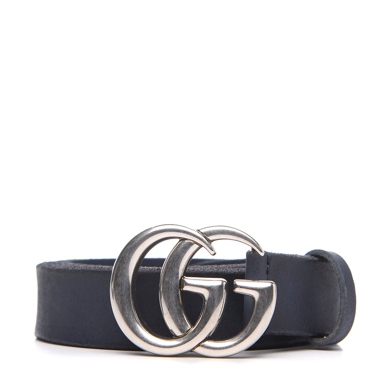 Cuoio Toscano Nickel Double G 30mm Belt 100 40 Blue